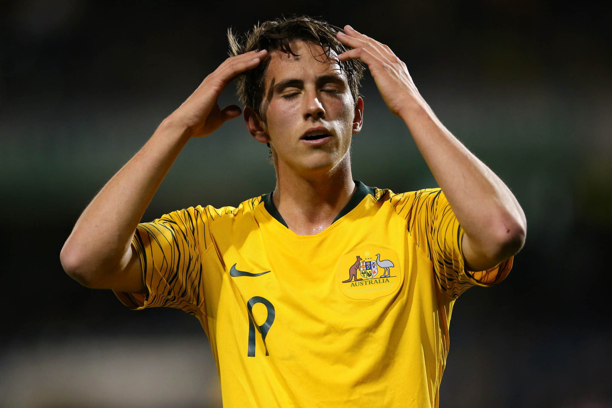 Lachlan Wales is one of three players on Australia's under-23 football team to be banned from taking part in the Tokyo 2020 Olympic Games ©Getty Images