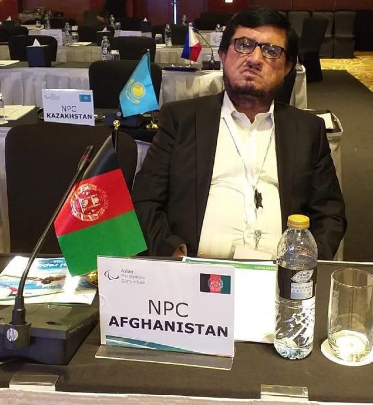 Tributes paid to Afghanistan Paralympic Committee President