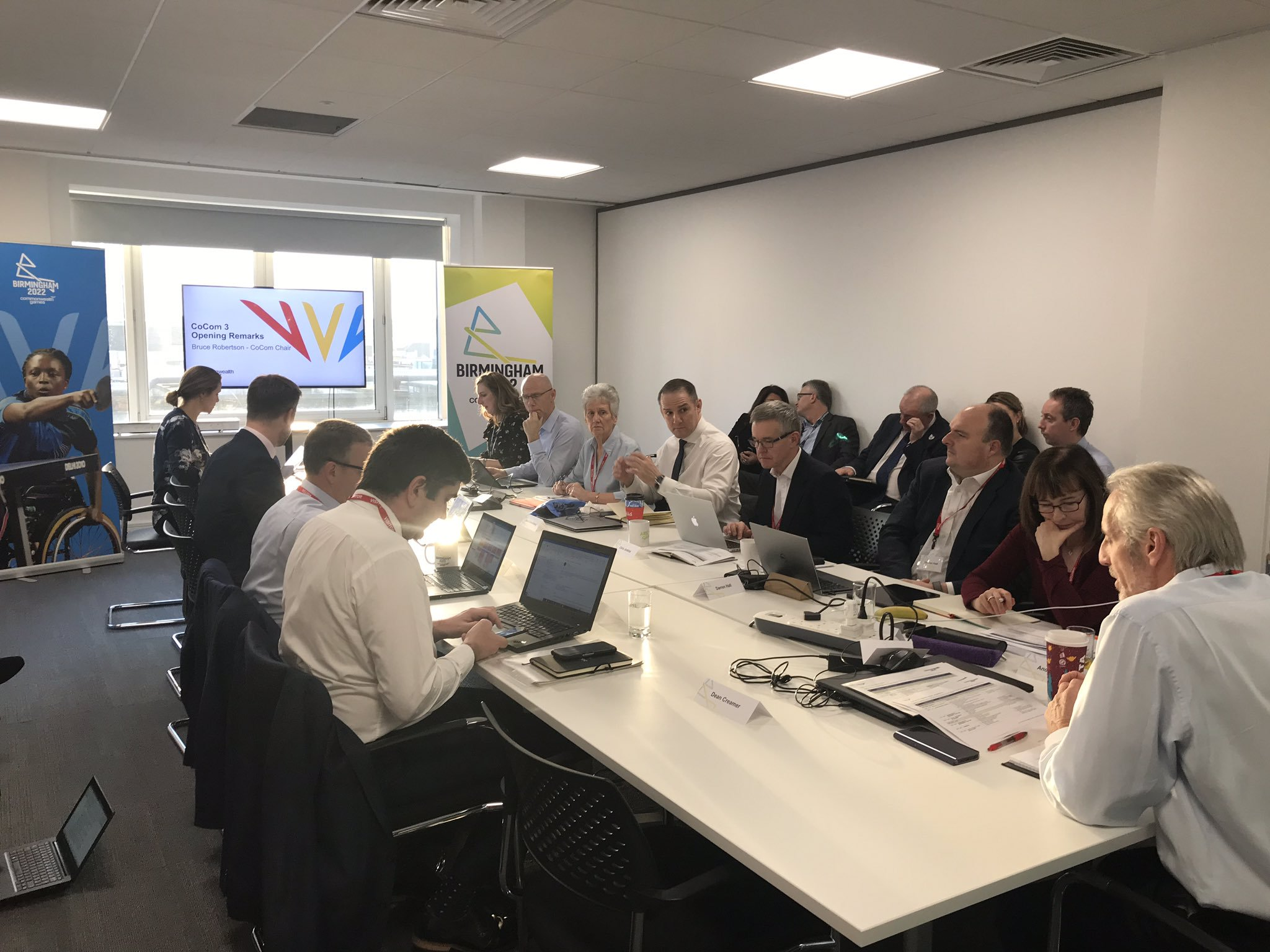 The Commonwealth Games Federation held meetings over three days with Birmingham 2022 ©CGF