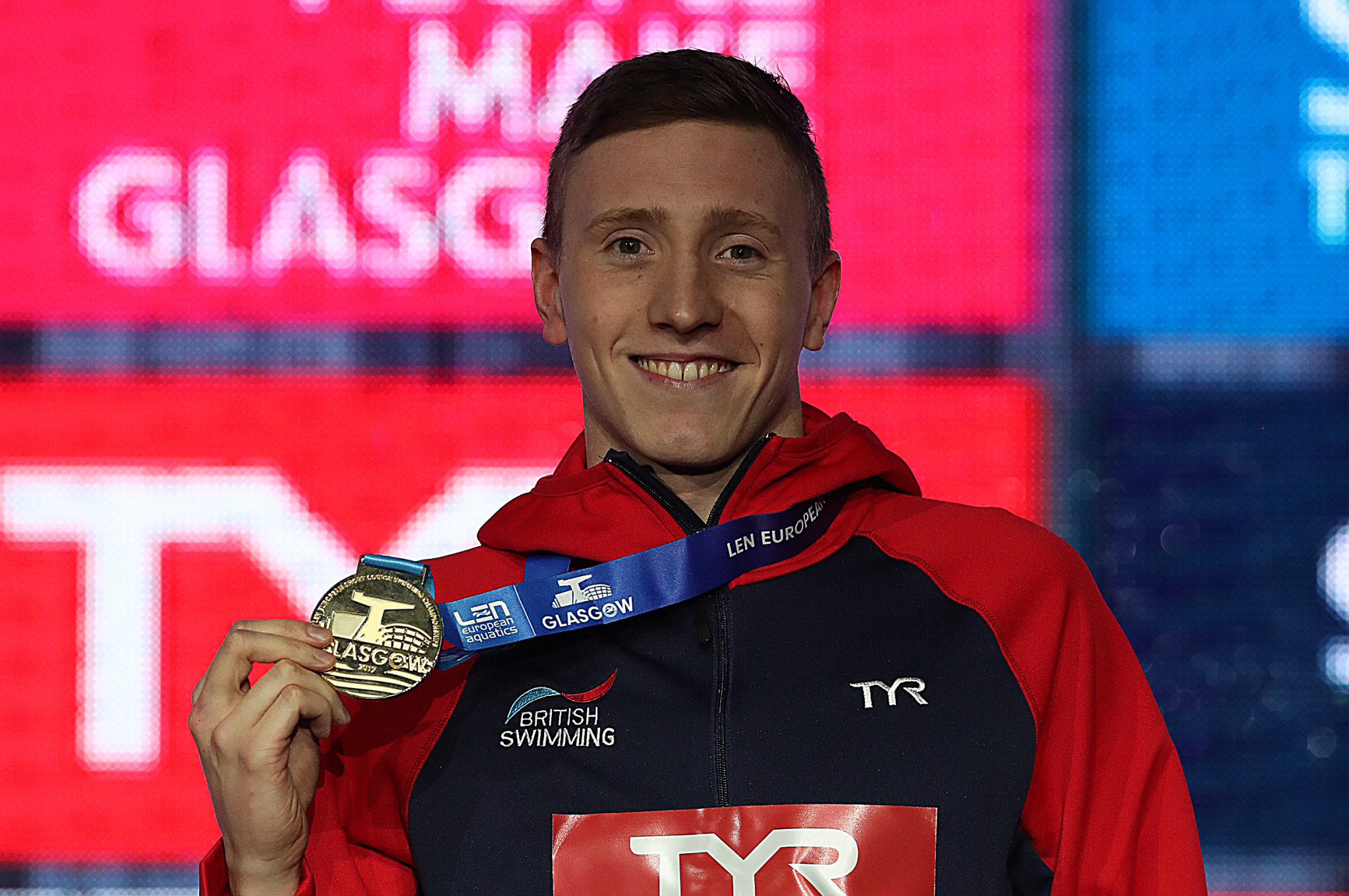 Max Litchfield won the men's 400m individual medley event ©Getty Images