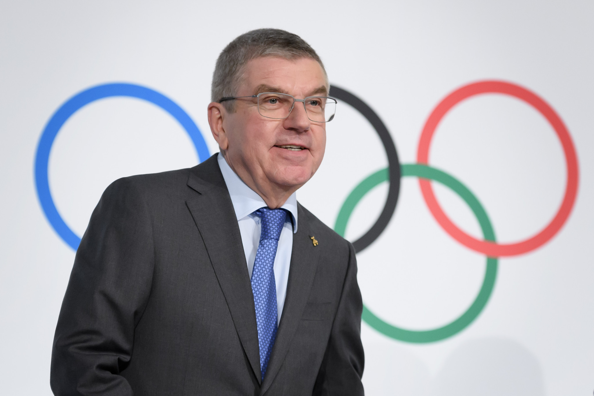 IOC President Thomas Bach said a continued conflict of interest was preventing Sebastian Coe from becoming a member ©Getty Images