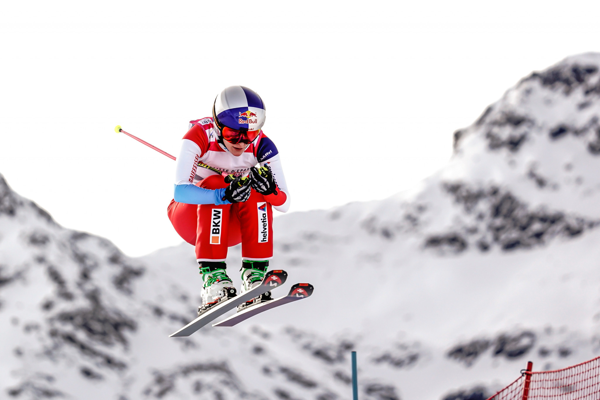 Fanny Smith topped qualifying at the FIS Ski Cross World Cup event in Val Thorens ©Getty Images