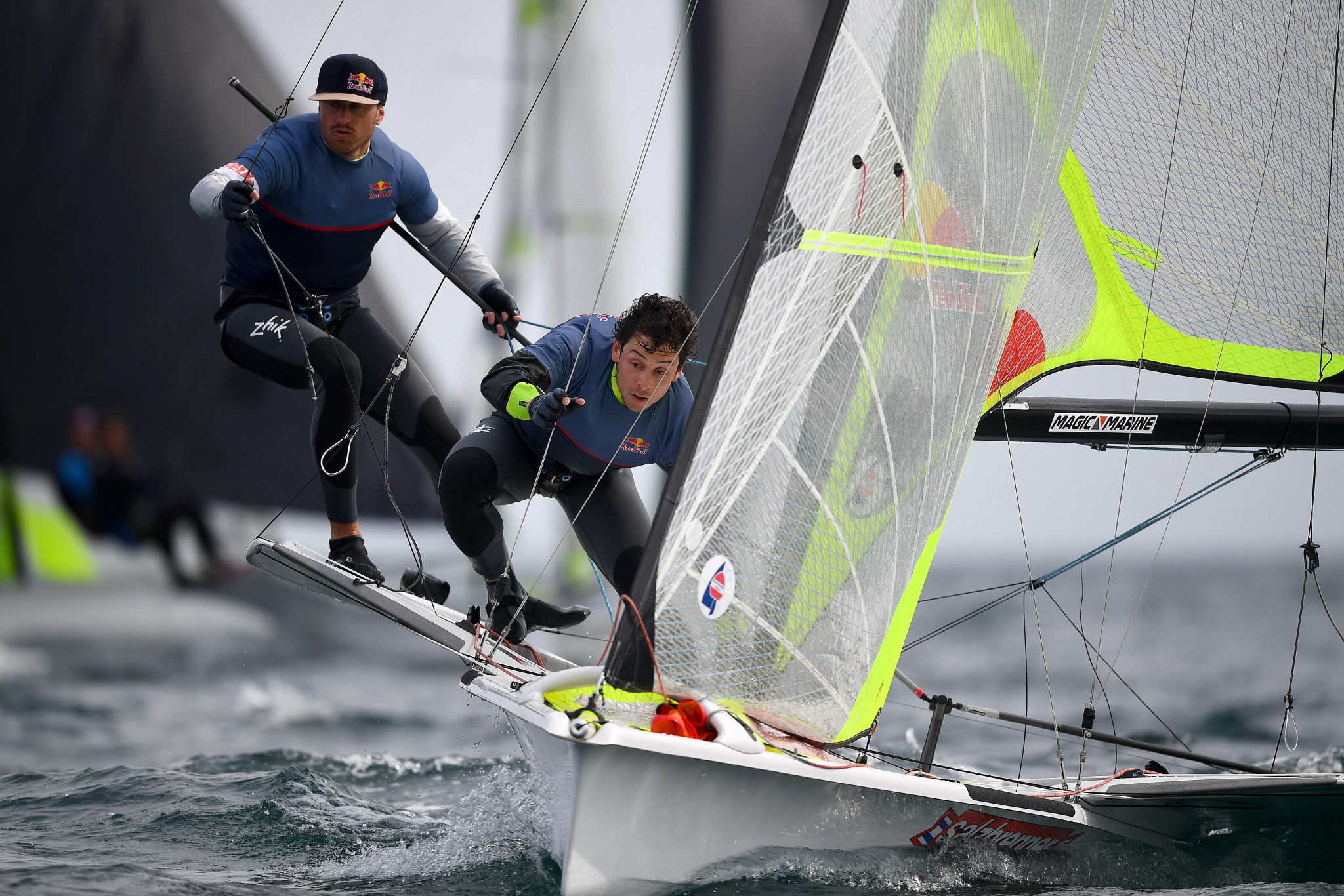 German pairing extend lead at 49er, 49erFX and Nacra 17 World Championships in Auckland