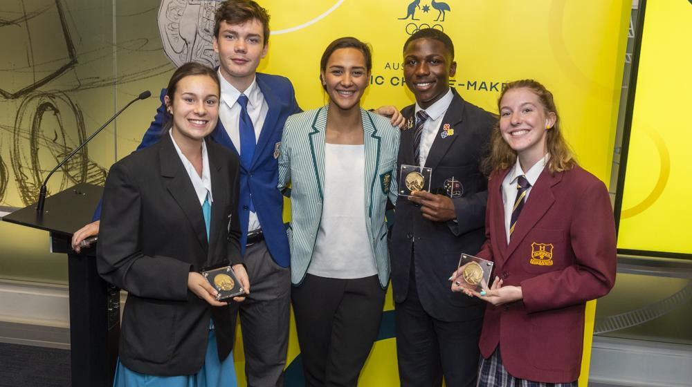The Australian Olympic Committee celebrated its young leaders at an inaugural Australian Olympic Change-Maker national summit ©AOC