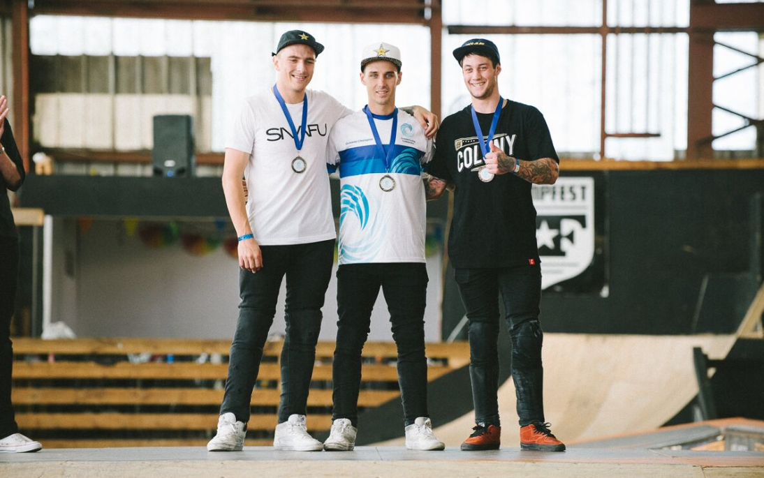 Logan's run takes him to gold at Oceania BMX Freestyle Championships
