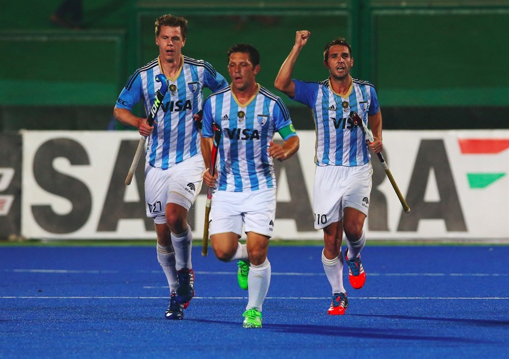 Argentina beat Olympic champions Germany to finish second in the Pool