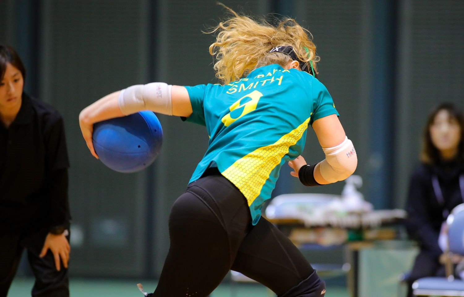 Australia were defeated 4-1 by China in the women's competition at the IBSA Goalball Asia-Pacific Championships ©Japan Goalball Association 