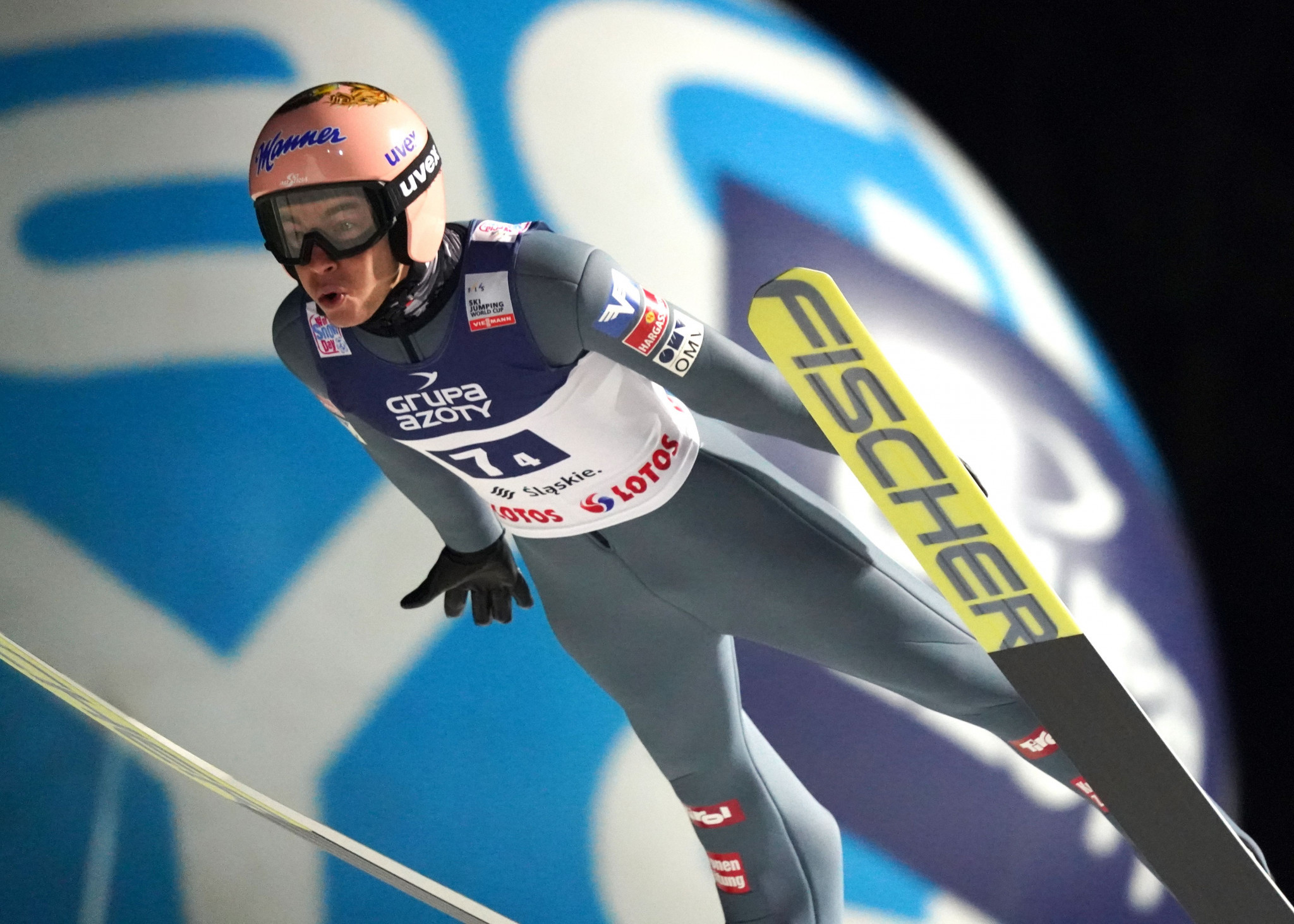 Austria's Stefan Kraft stormed to victory today at the FIS Men's Ski Jumping World Cup in Nizhny Tagil ©Getty Images