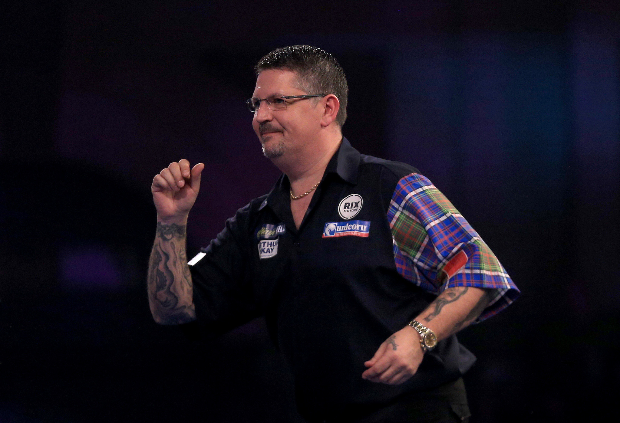 Gary Anderson, twice a PDC world champion, has spoken up recently for darts' right to be considered as a testing Olympic sport ©Getty Images