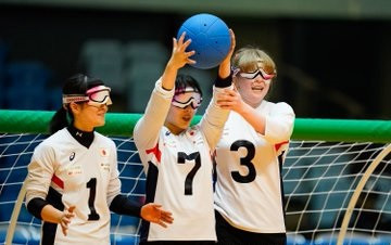 Japan's women's team remain on course to defend their title ©Japan Goalball Association