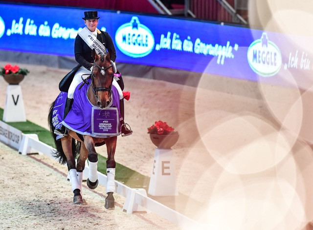 Werth continues pursuit of record fourth FEI Dressage World Cup title with victory in Salzburg