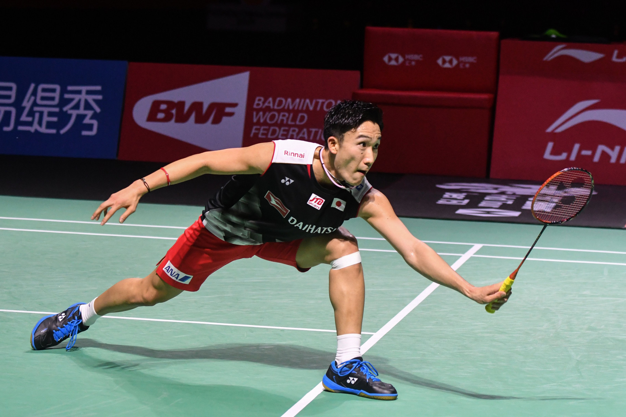 Kento Momota, Japan's world number one, has a point to prove at the BWF World Tour Finals in Guangzhou ©Getty Images