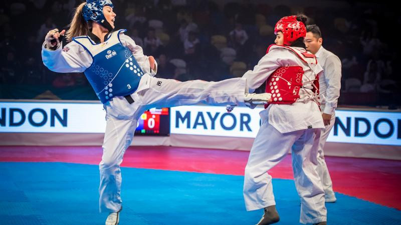 Amy Truesdale is one of the top Para-taekwondo athletes in the world ©IPC