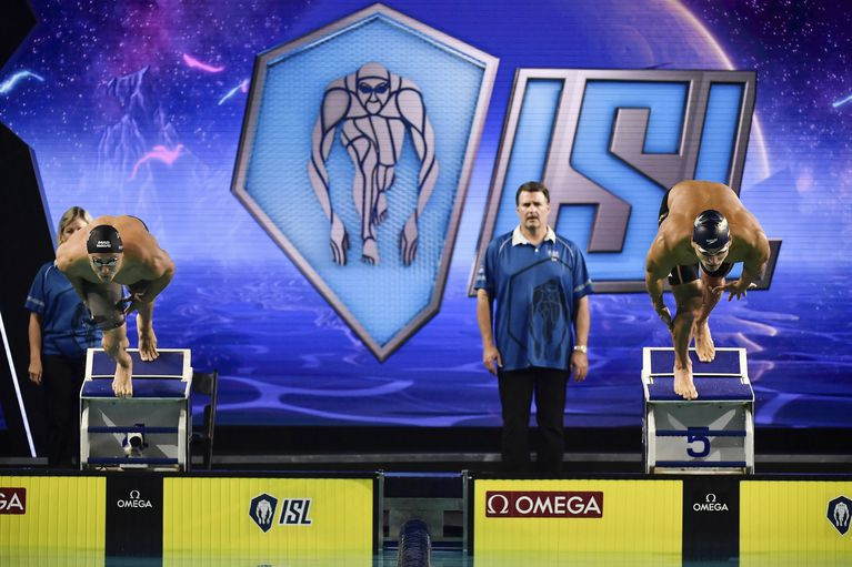 Russian competitors will not be prevented from competing in the International Swimming League as long as they have never failed a drugs test 