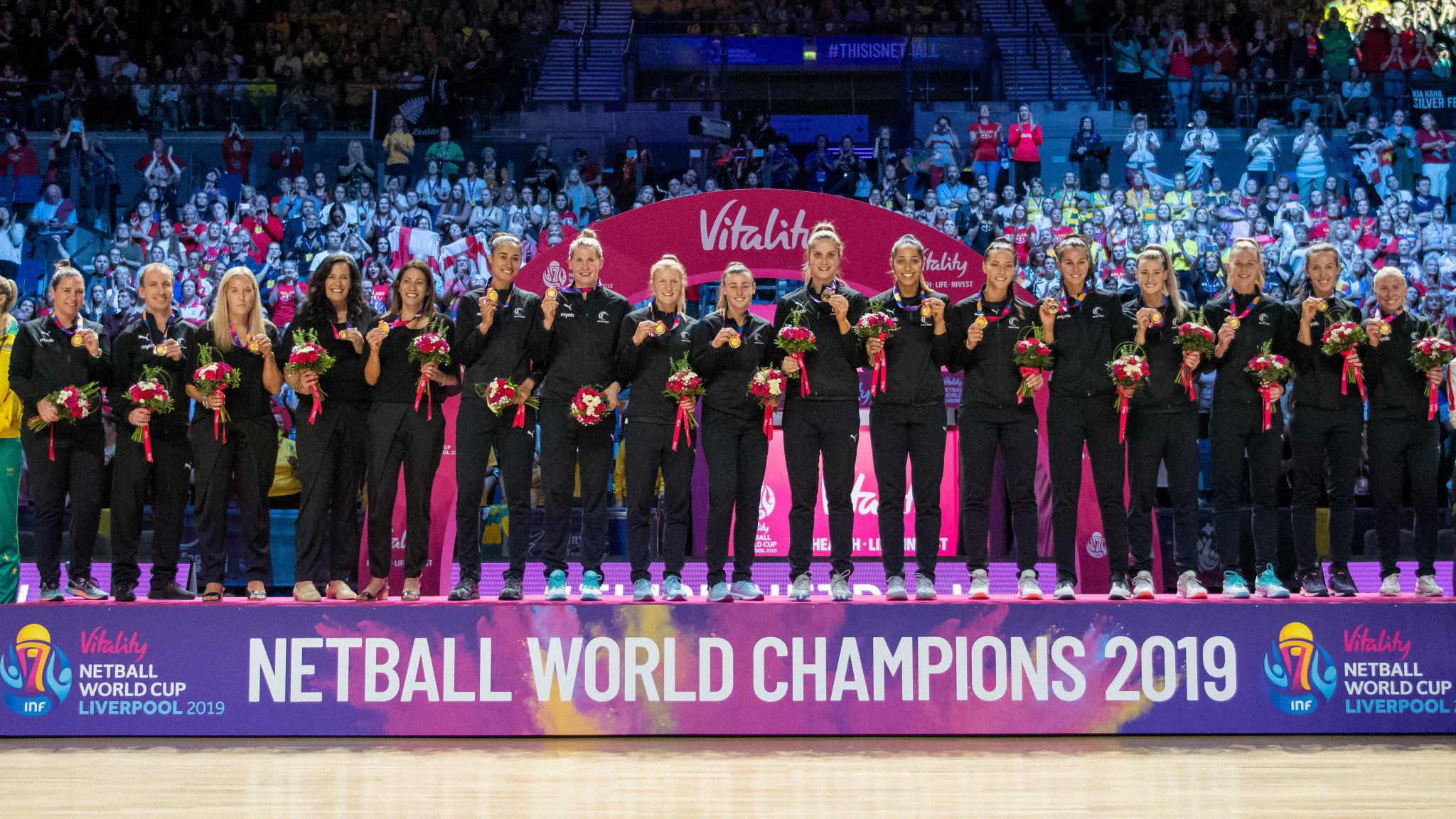 Lindsay Impett was event director at the 2019 Netball World Cup in Liverpool - an event hailed as a huge success ©Getty Images