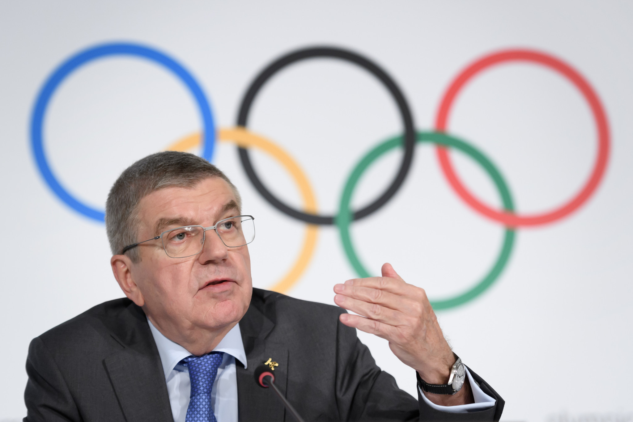 IOC President Thomas Bach claimed earlier this year that guidelines would differ across the NOCs ©Getty Images