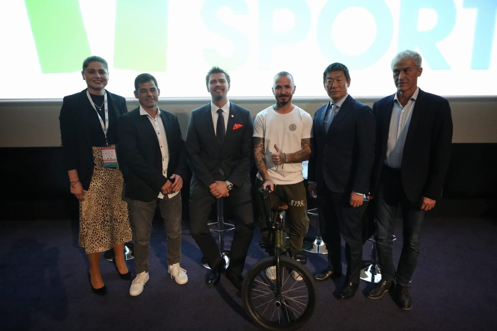 A number of debates took place thoughout the day, including one on urban sports ©Peace and Sport