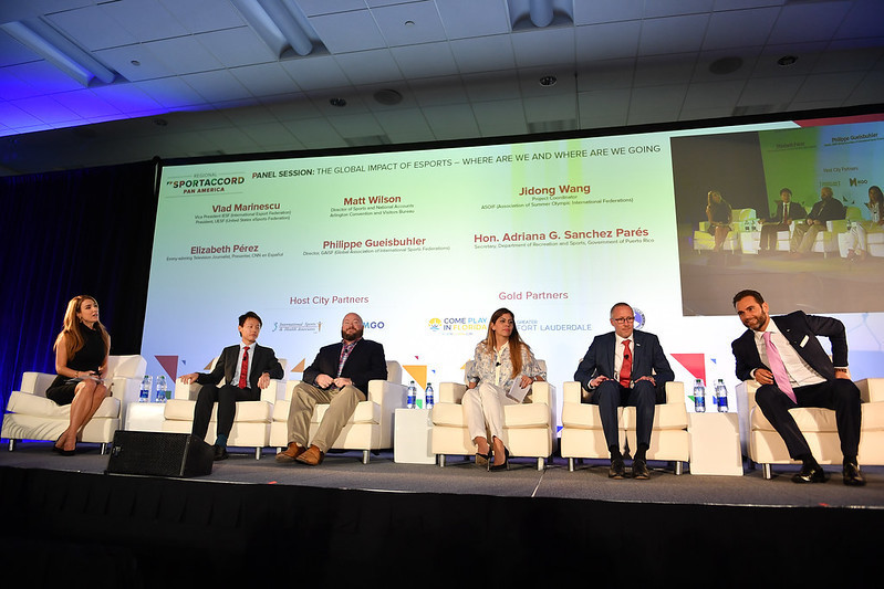 A panel discussion examined the development of esports ©SportAccord