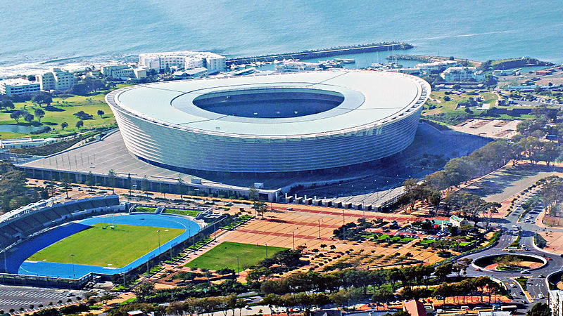 Cape Town Stadium will host tomorrow's World Rugby Women’s Sevens Series competition ©Wikipedia