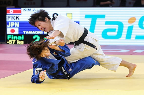 Kim claims historic gold for North Korea at IJF World Judo Masters