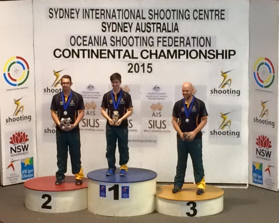 Teenager Rossiter leads Australian medal charge at Oceania Shooting Championships
