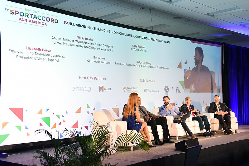 A series of panel discussions took place across the two days ©SportAccord
