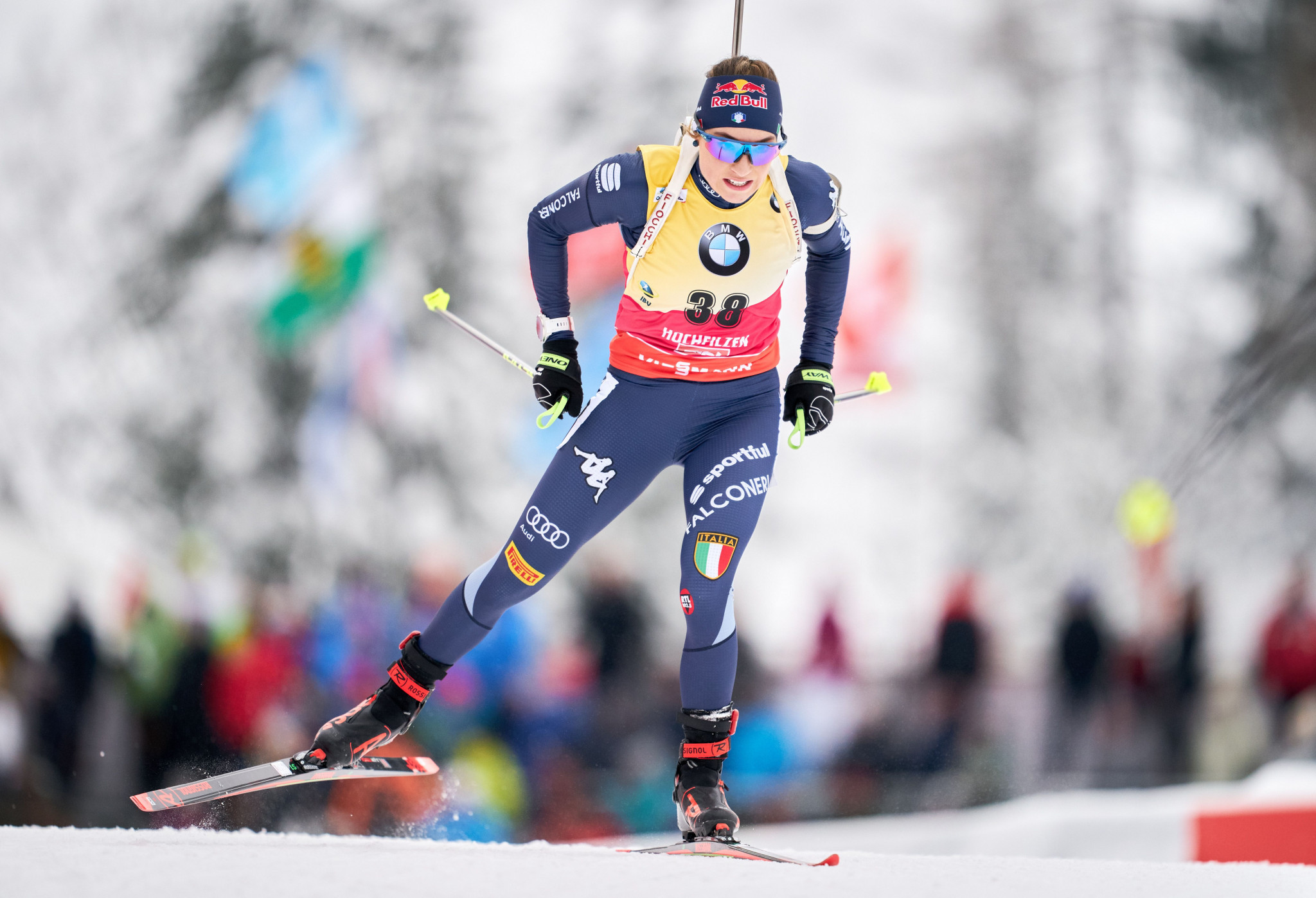 Wierer extends overall lead with sprint victory at IBU World Cup