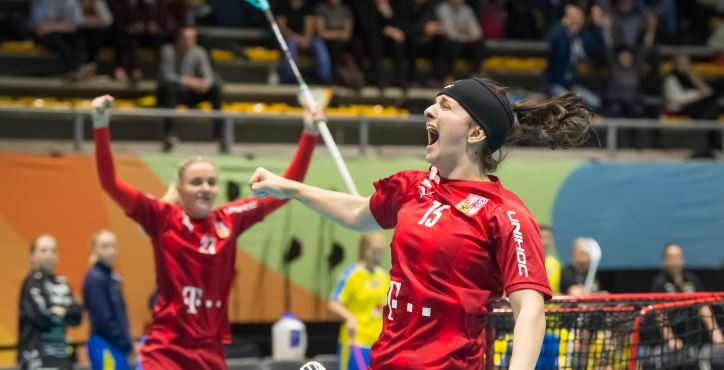 The Czech Republic earned a semi-final against hosts Switzerland at the International Floorball Federation's Women's World Championships in Neuchatel thanks to an 11-4 win over Poland ©IFF