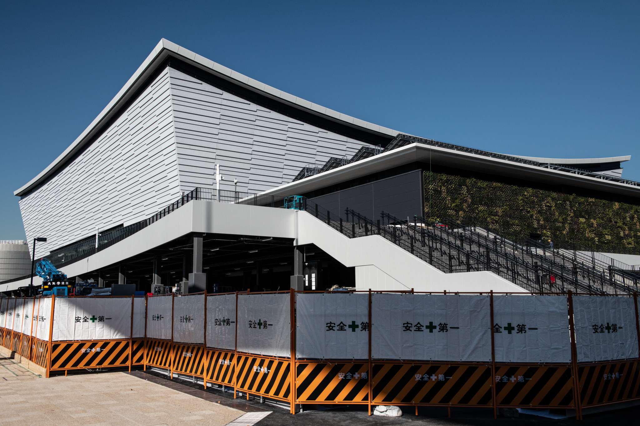 Construction at the Ariake Arena was completed on Monday ©Getty Images