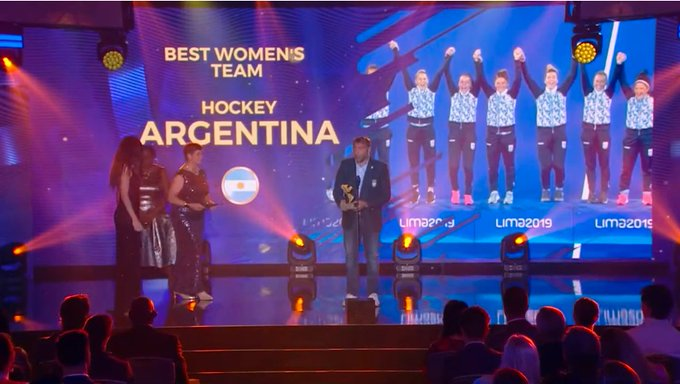 Argentina won the best men's and women's team prizes ©Twitter/COP_Peru