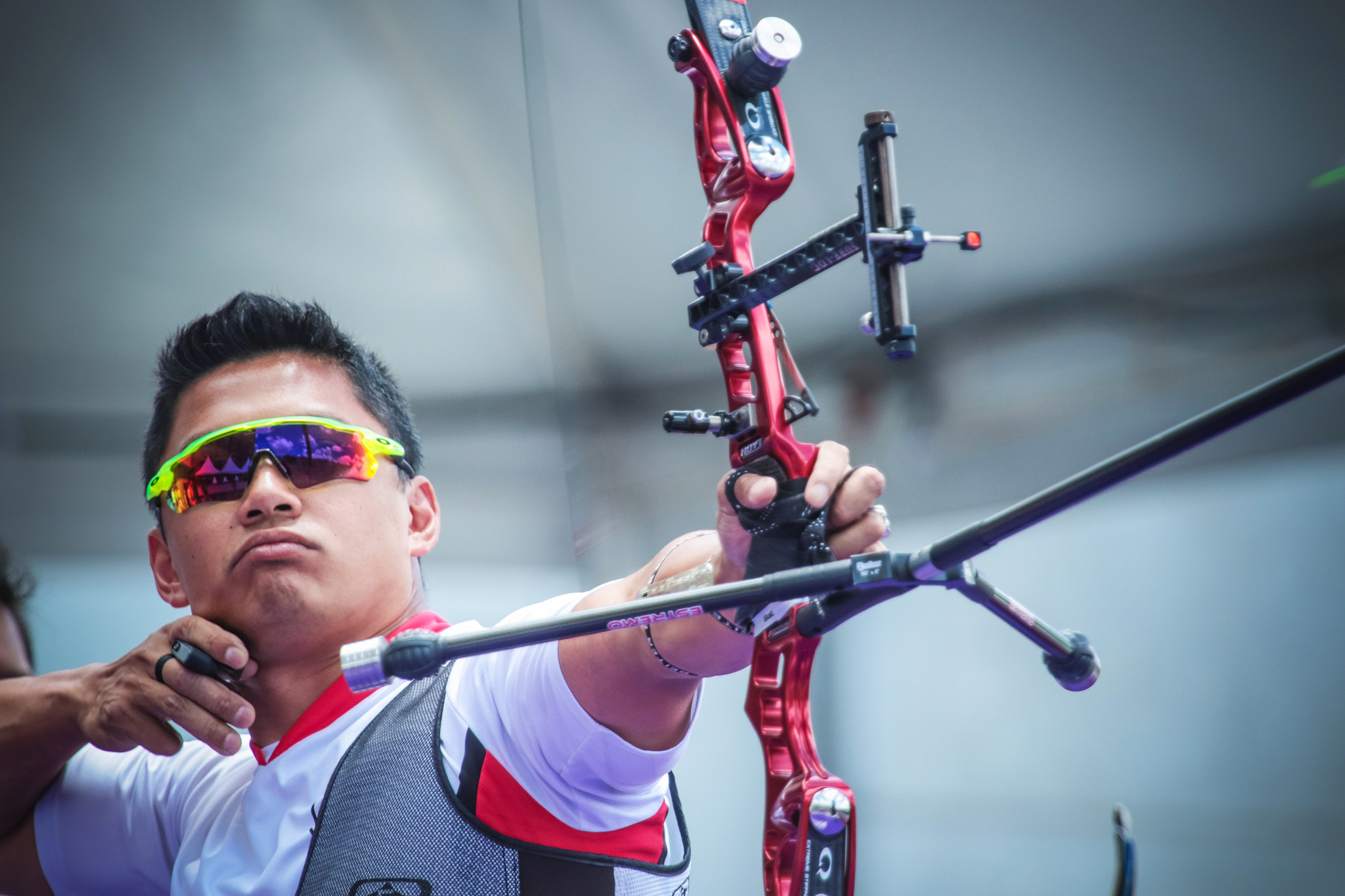 Canada's Crispin Duenas earned top seeding in the men's recurve event ©Getty Images