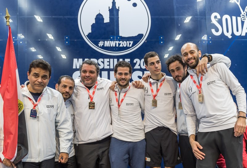 Egypt to begin Men's World Team Squash Championship title defence