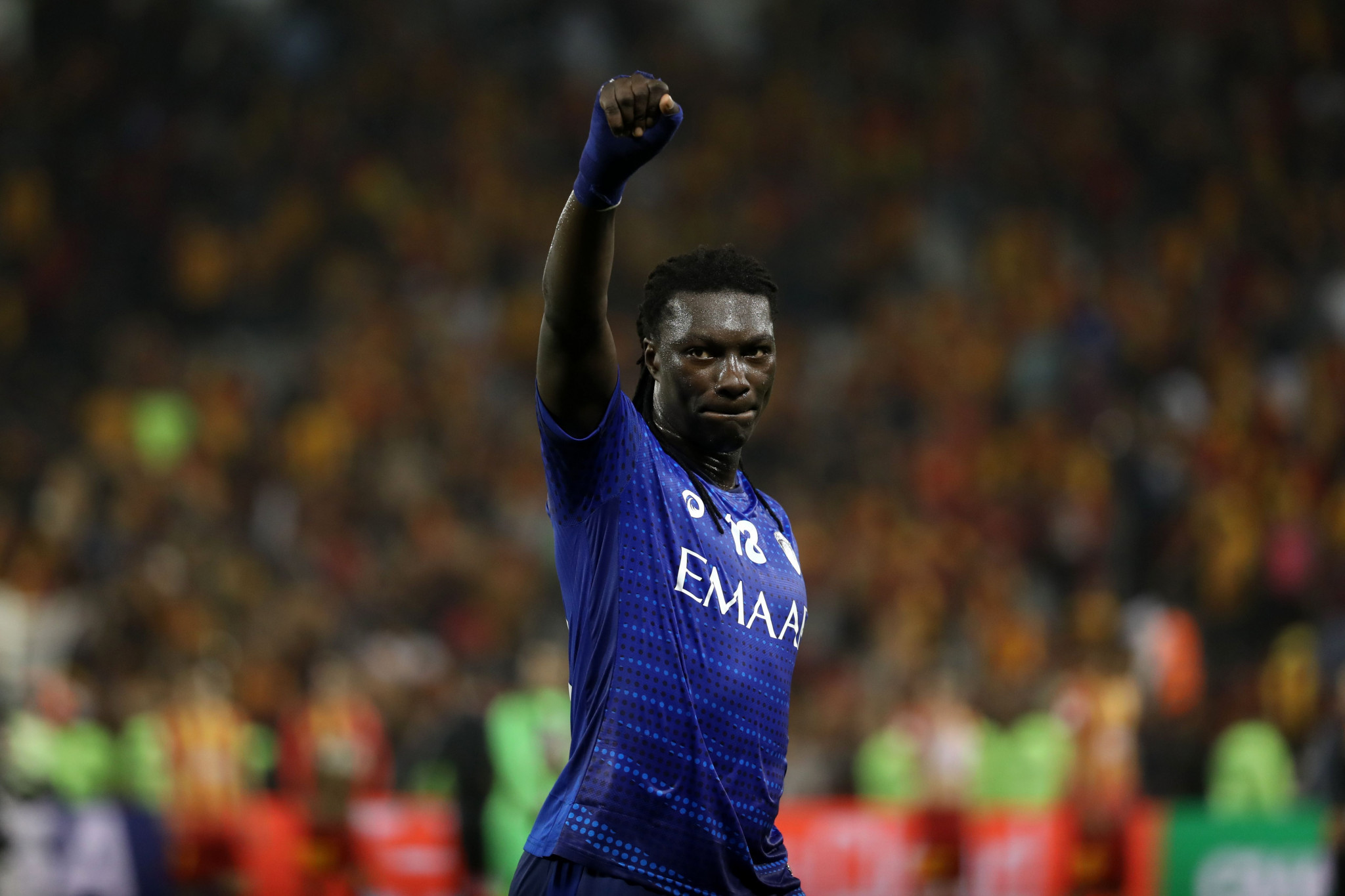 Bafétimbi Gomis came off the bench to score the winner for Al-Hilal ©Getty Images
