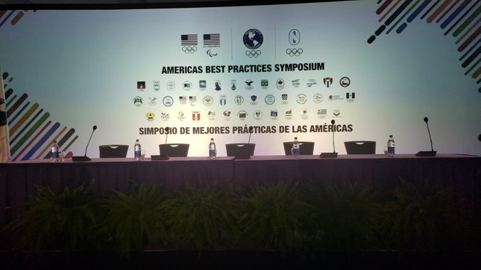 The panel discussion took place during the Americas Best Practices Symposium ©Twitter