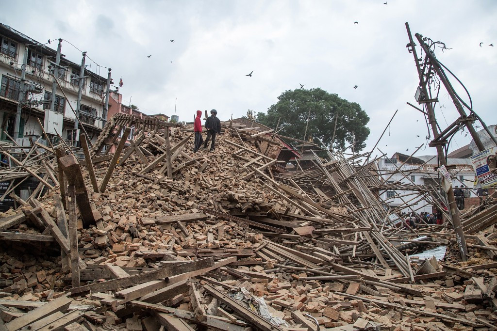 Nepal was struck by an earthquake on April 25 ©Getty Images