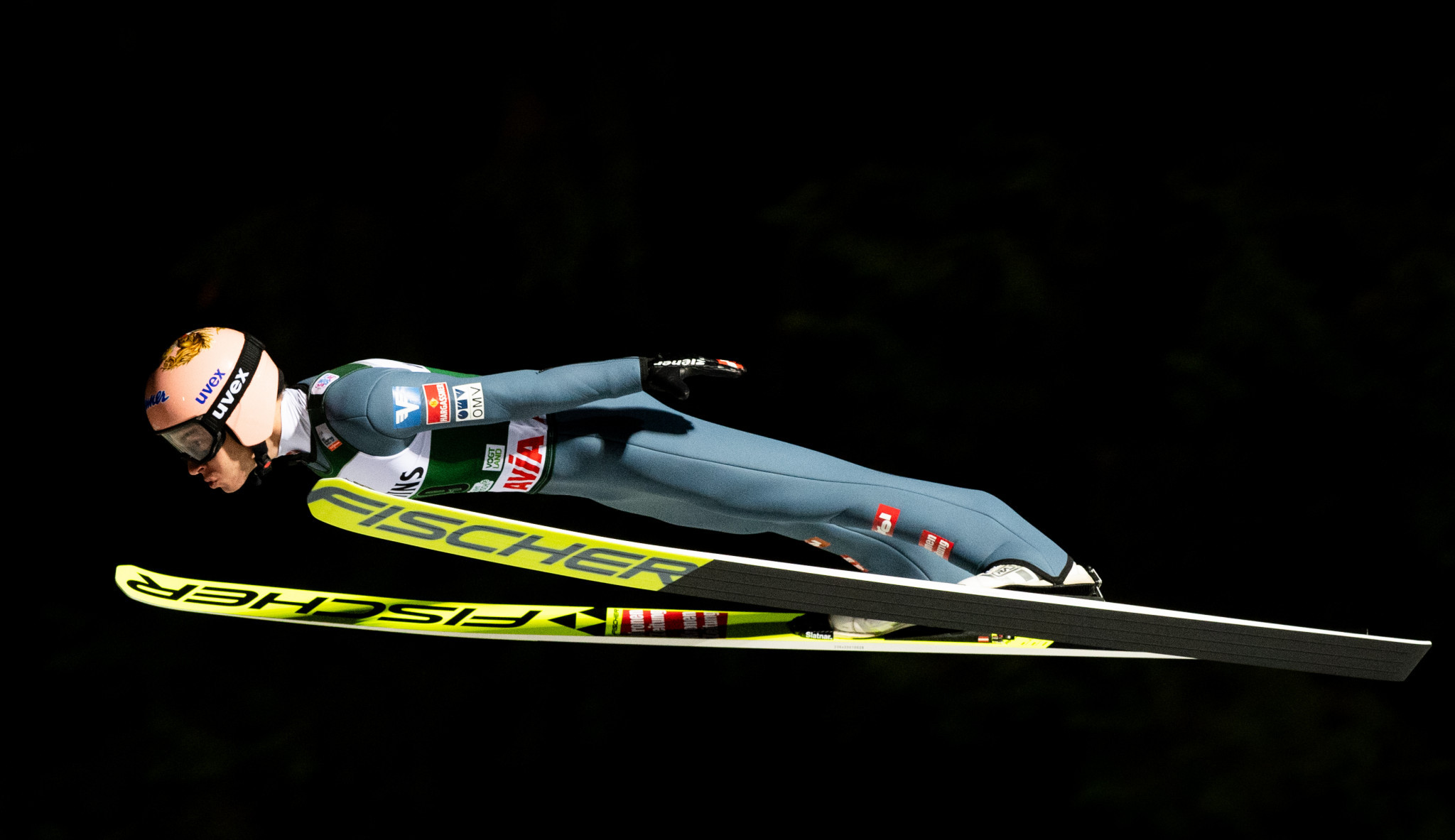 Stefan Kraft of Austria finished second in the Ski Jumping World Cup event in Klingenthal ©Getty Images
