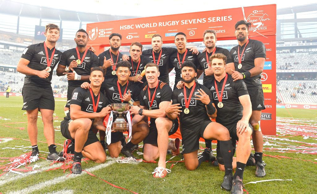 New Zealand beat South Africa to win Cape Town leg of World Rugby Sevens Series