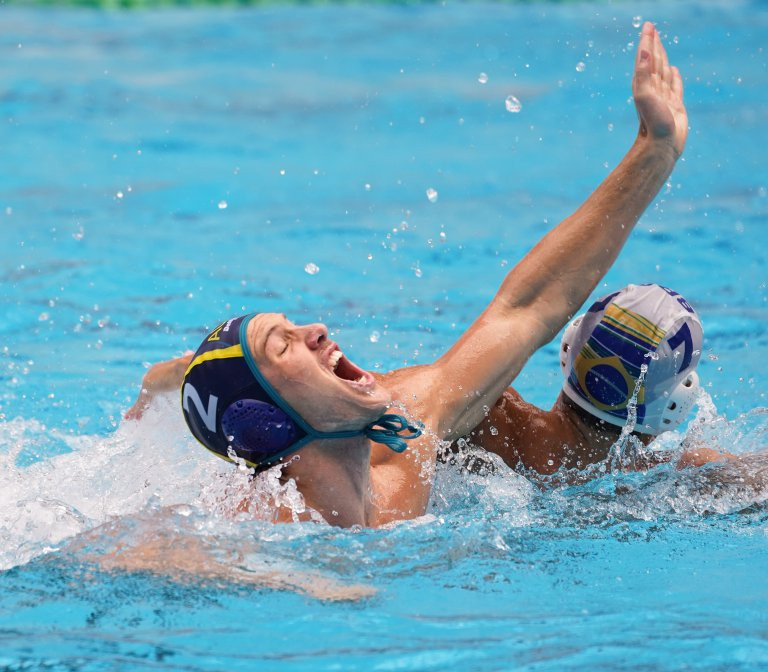 Australia defeated Brazil at the FINA Men’s World Junior Water Polo Championships ©Waterpolo Australia