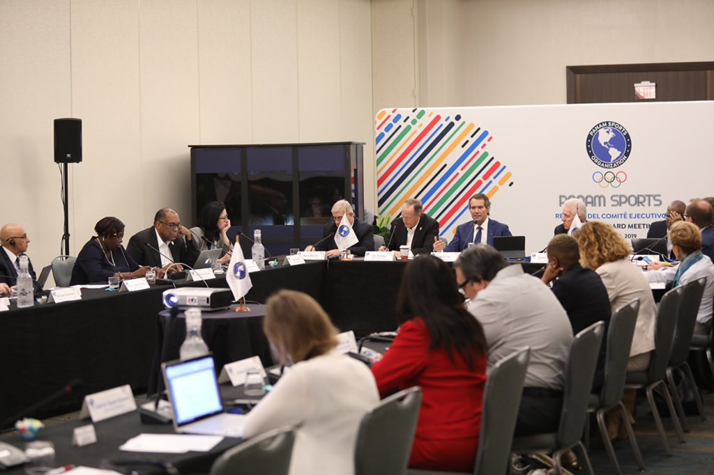 The Panam Sports Executive Committee met on the final day of meetings in Fort Lauderdale ©Panam Sports