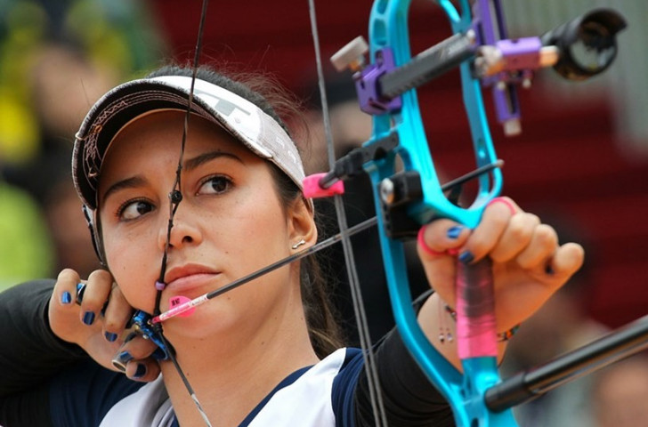 Lopez banishes Shanghai demons with women's compound gold at Archery World Cup