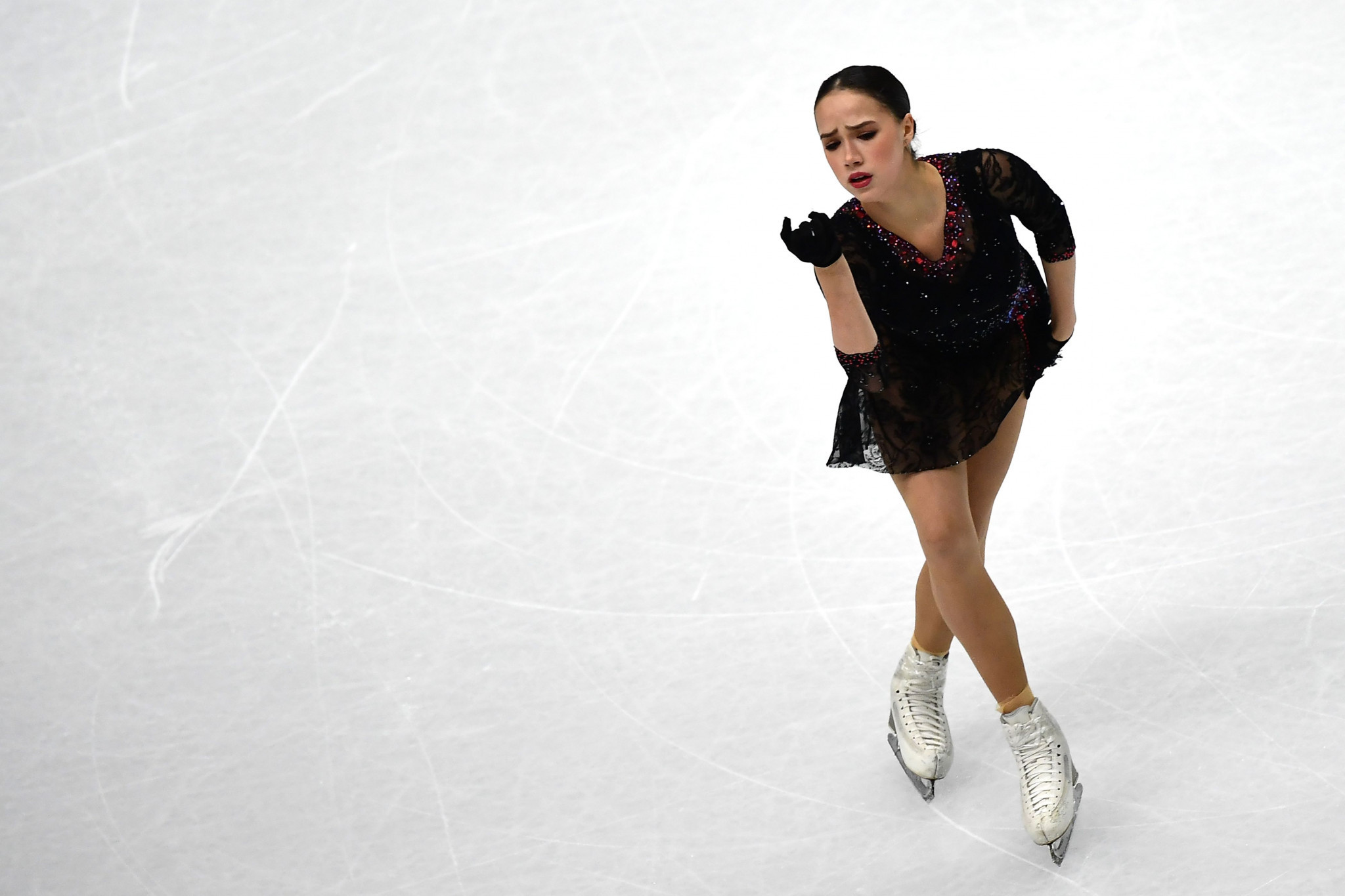 Alina Zagitova rejected rumours that she was retiring from figure skating ©Getty Images