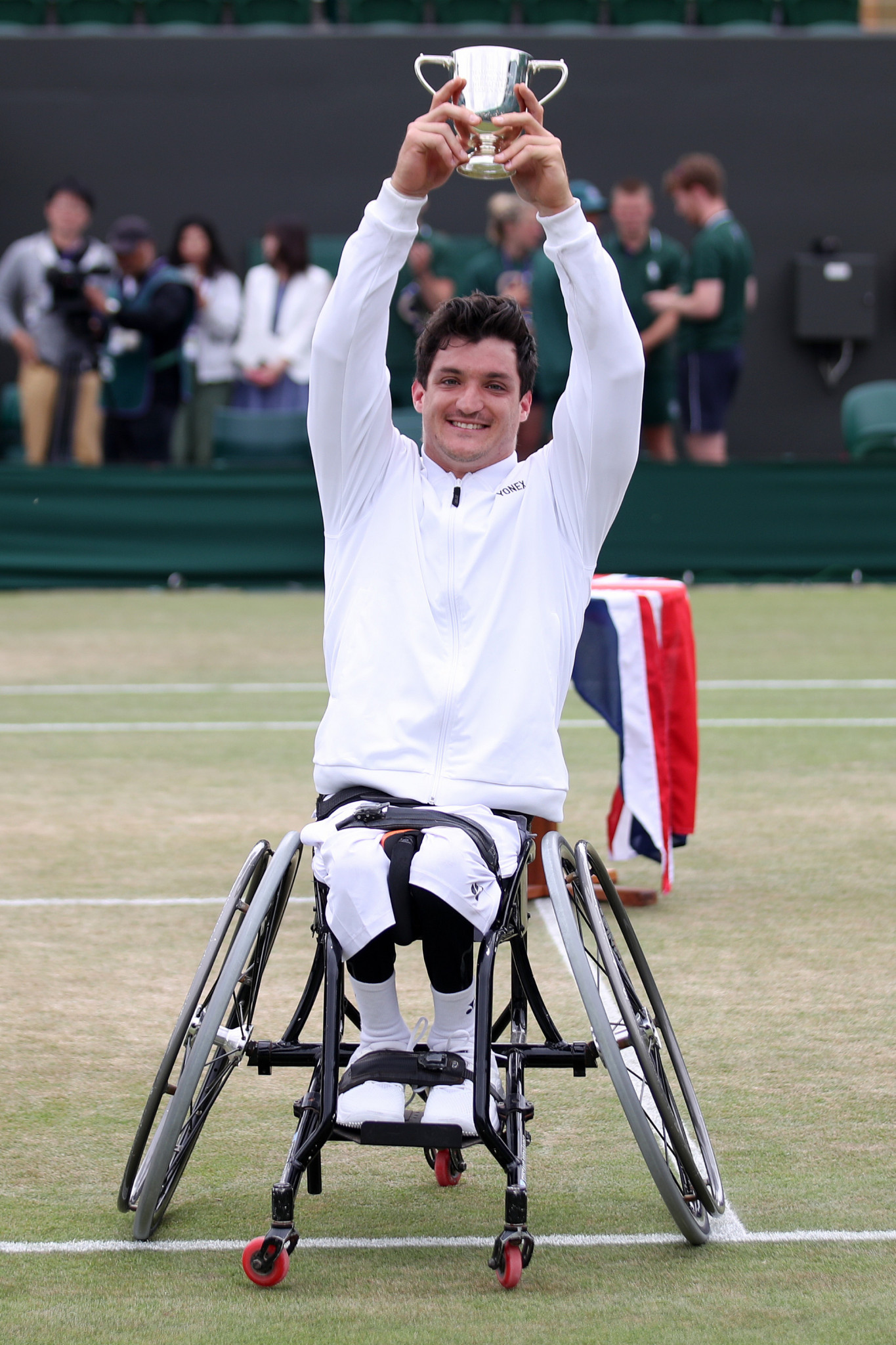 Gustavo Fernández won his first-ever Wimbledon singles title this year ©Getty Images