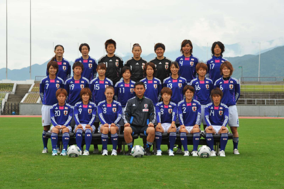 The members of Japan's FIFA Women’s World Cup-winning squad from 2011 will open the domestic leg of the Tokyo 2020 Olympic Torch Relay ©JFA