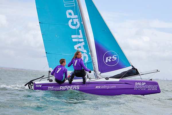 World Sailing Trust partners with SailGP Inspire