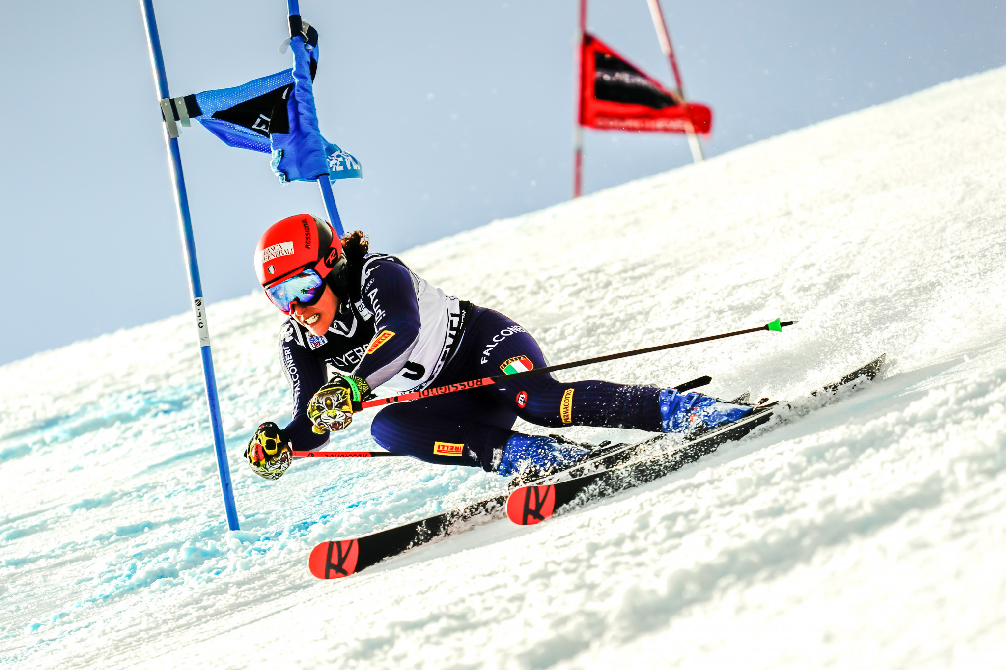 Brignone wins giant slalom at FIS Alpine Skiing World Cup in Courchevel