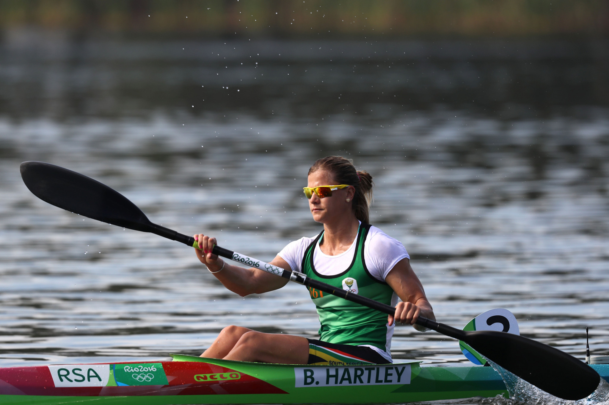 Bridgitte Hartley won Olympic bronze at London 2012 and is a three-time World Championships medallist ©Getty Images
