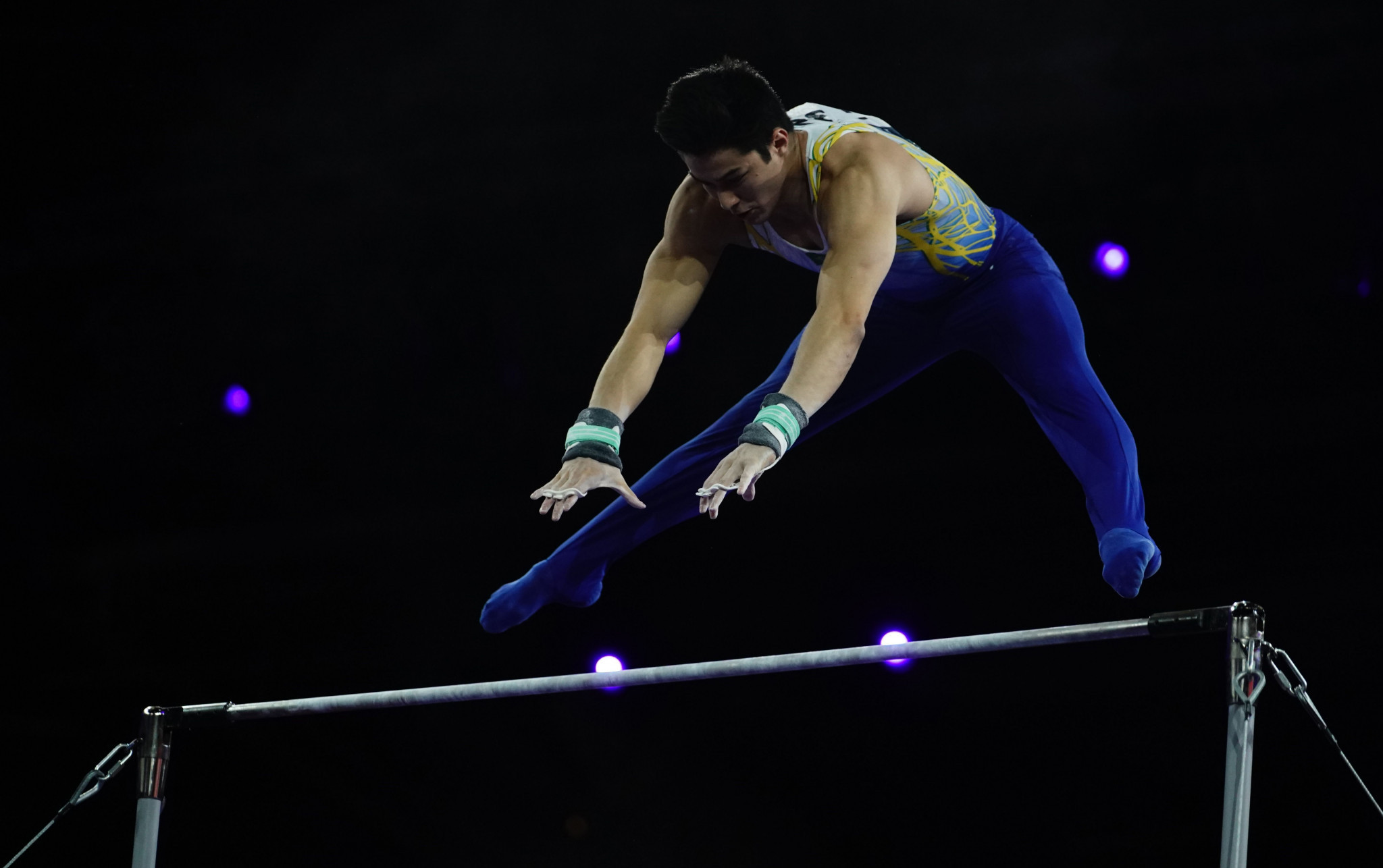 Arthur Mariano won the horizontal bar event at this year's Artistic Gymnastics World Championships ©Getty Images