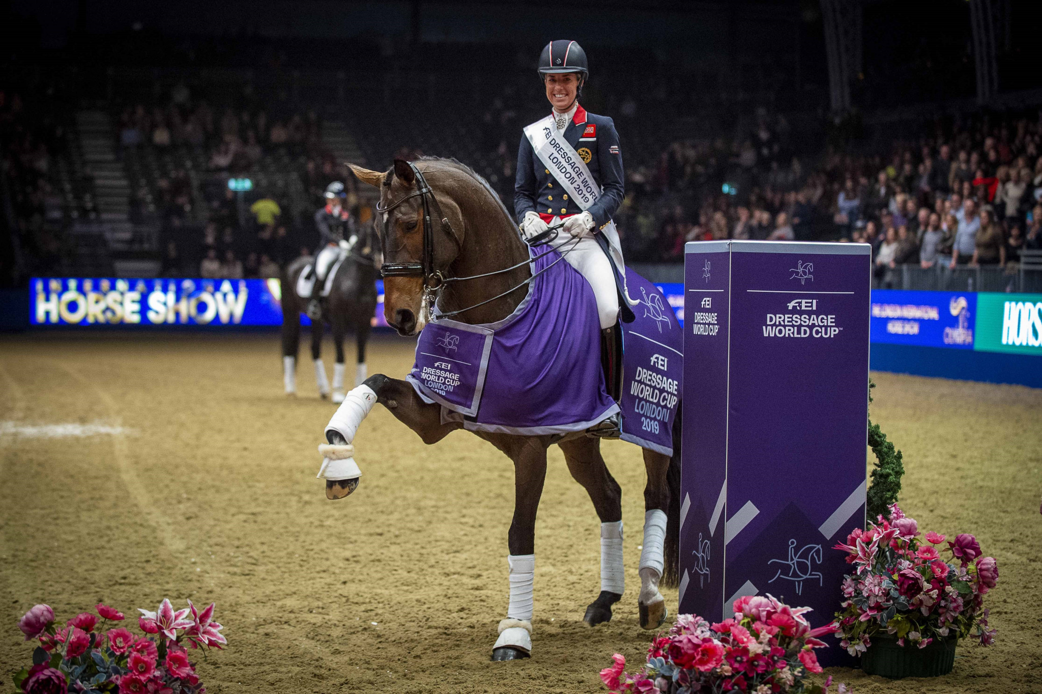 Dujardin delights home crowd as Britain dominate FEI Dressage World Cup in London