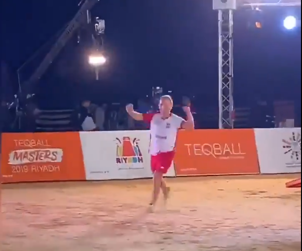 Duszak wins singles title at Teqball Masters in Saudi Arabia