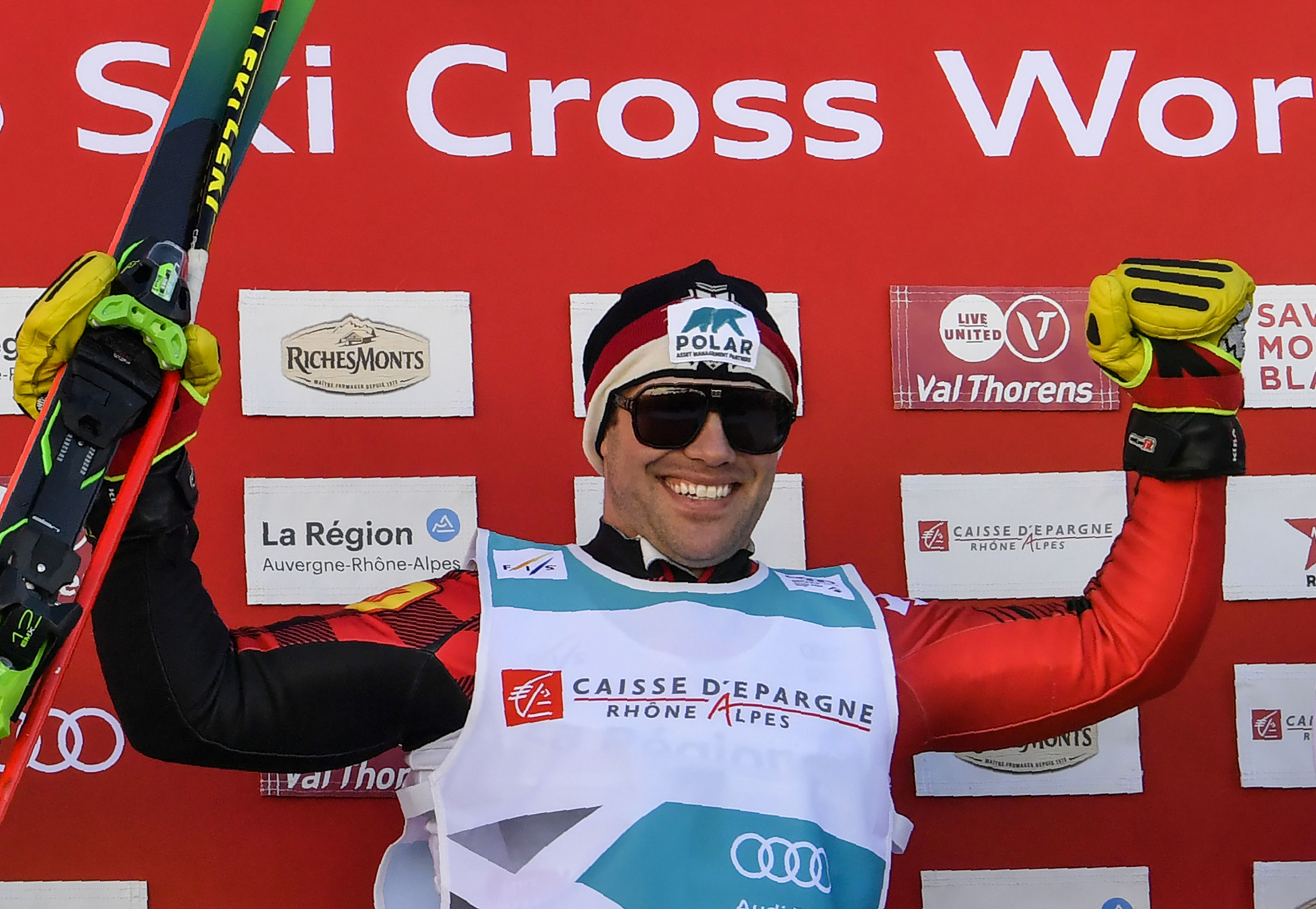 Drury tops men's qualification standings at FIS Ski Cross World Cup in Innichen